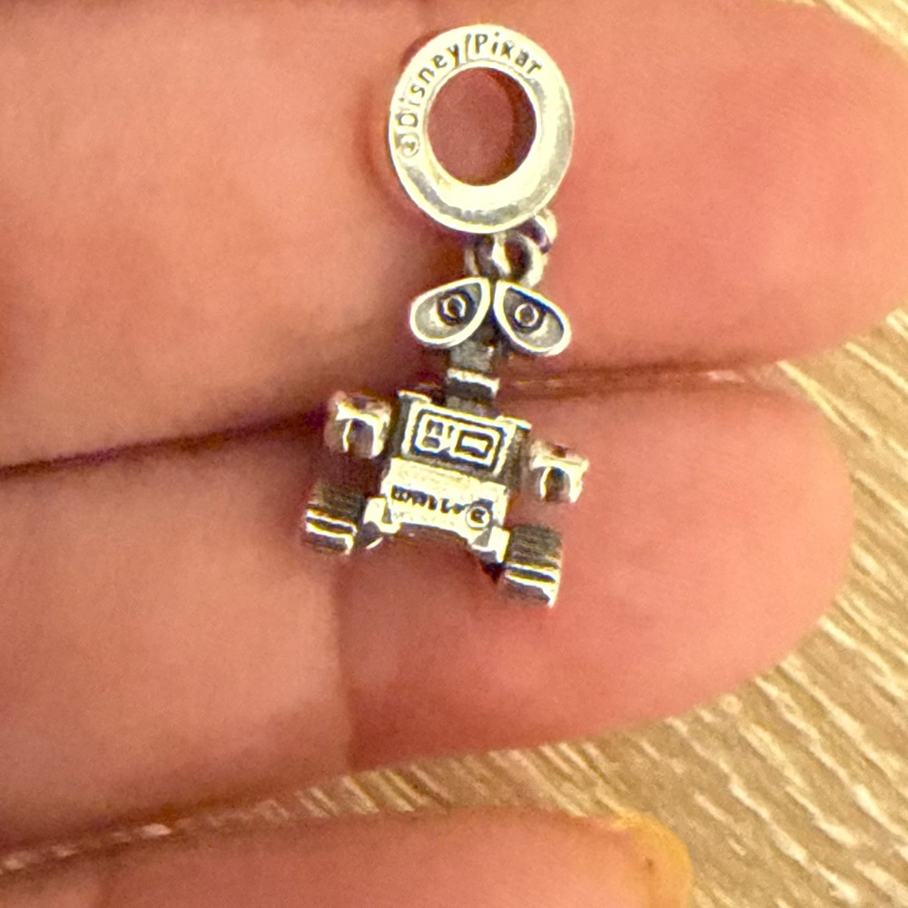 Silver Wall-E Charm - image 5